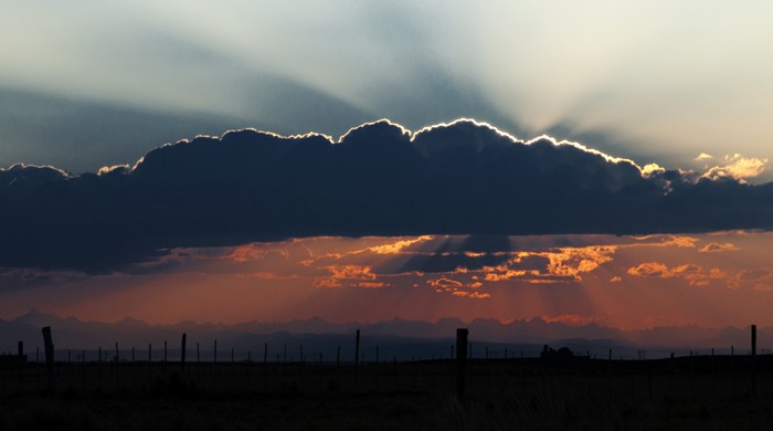 Atardecer, Pasco, Perú